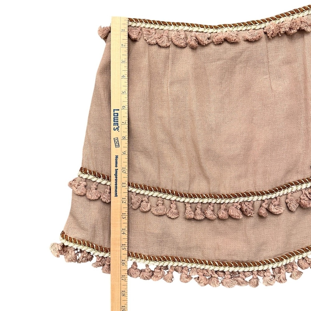 Selfie Leslie Fringe Mini Skirt Large - Picture 5 of 15